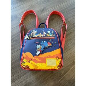 Loungefly Disney DuckTales Mini Backpack‎ Bag Scrooge McDuck Huey Dewey Louie